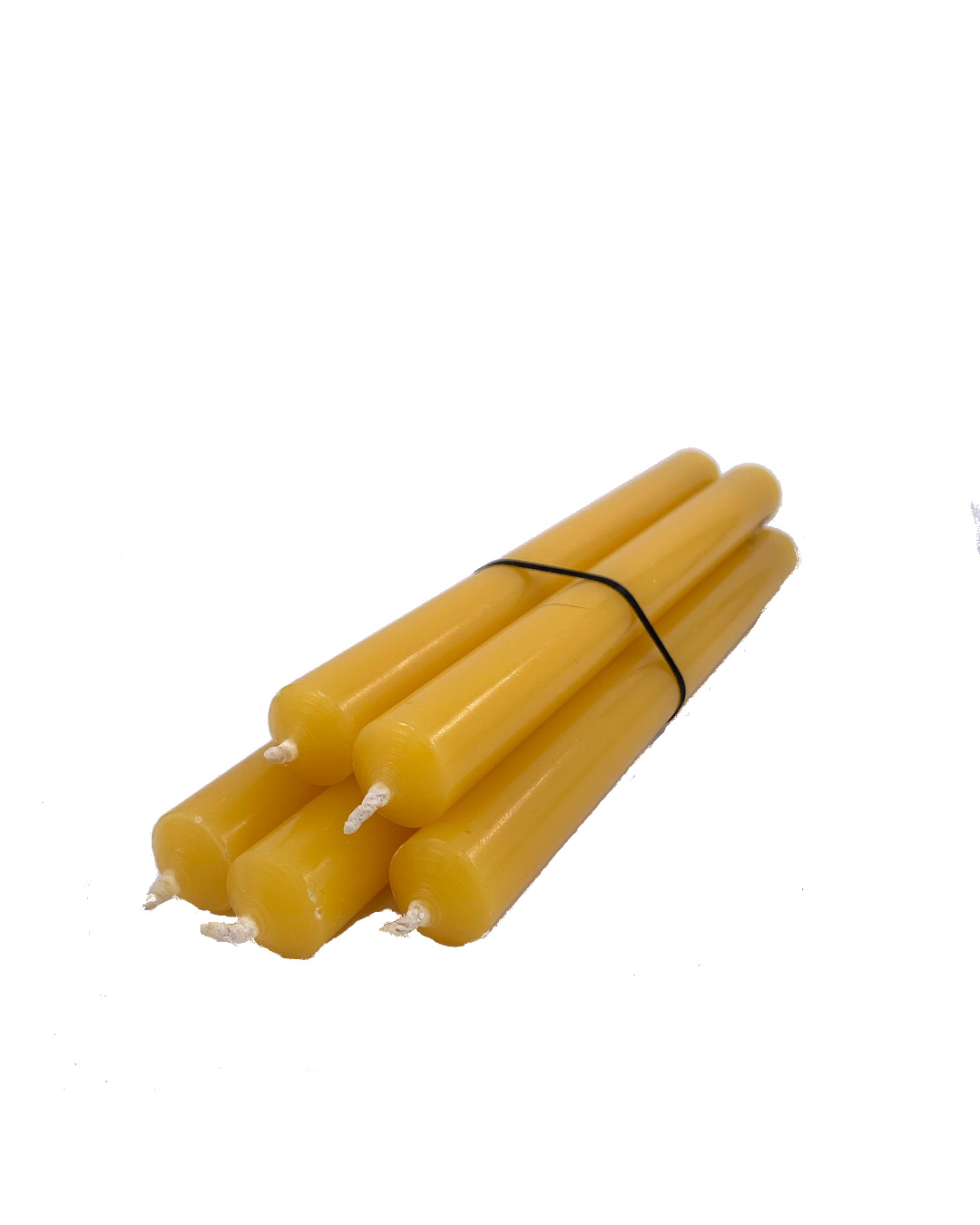 6 pack beeswax taper candles
