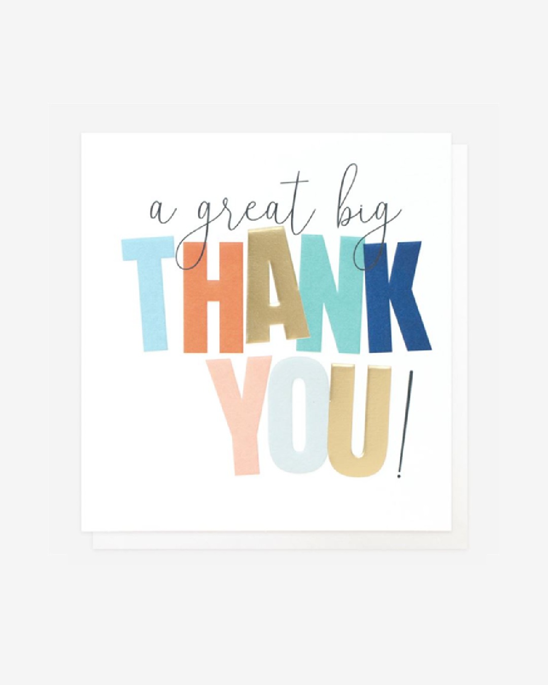 A Great Big Thank You Card Mini