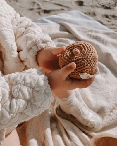 Patti Oslo Crochet Apple Rattles