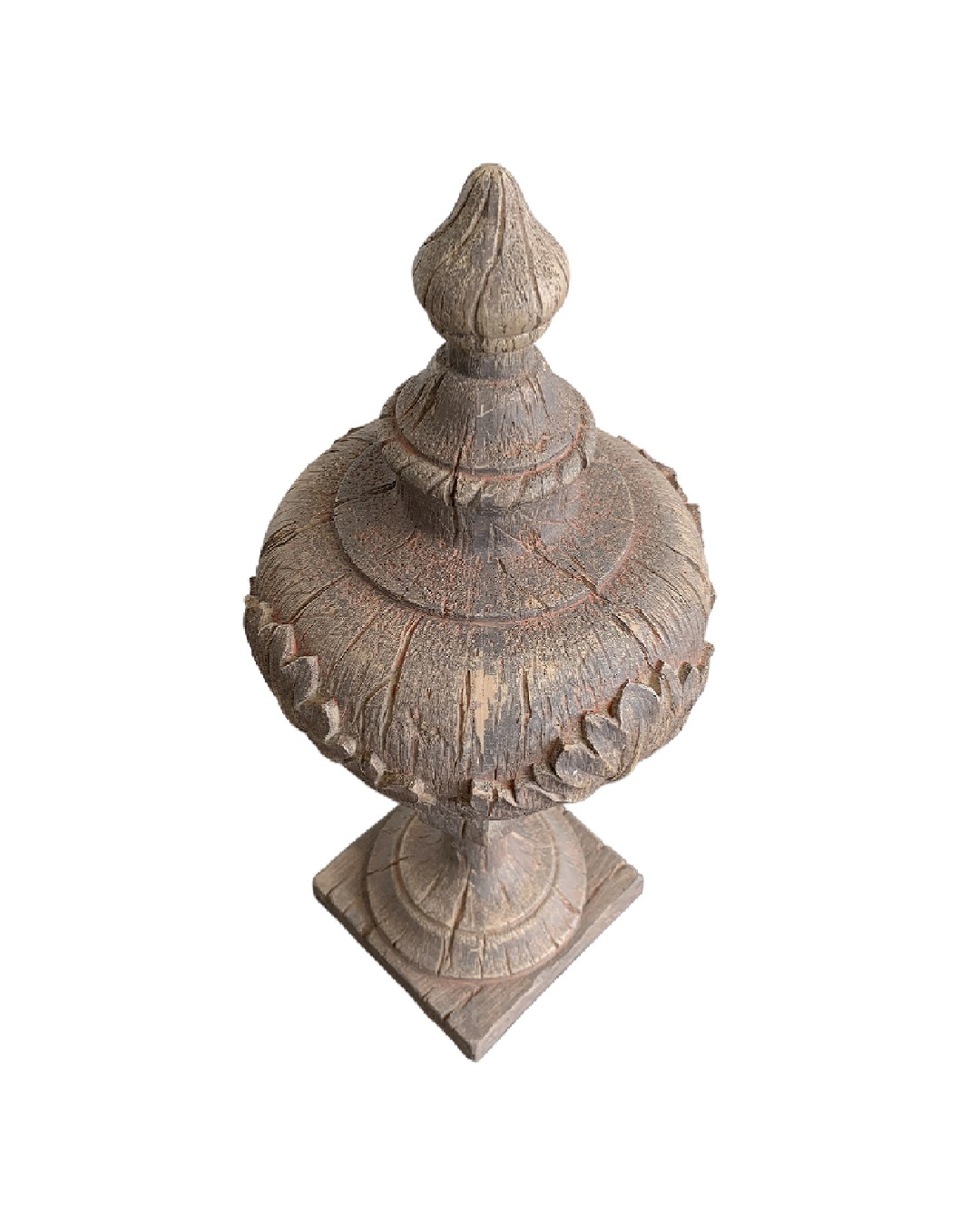 Architectural finial brown