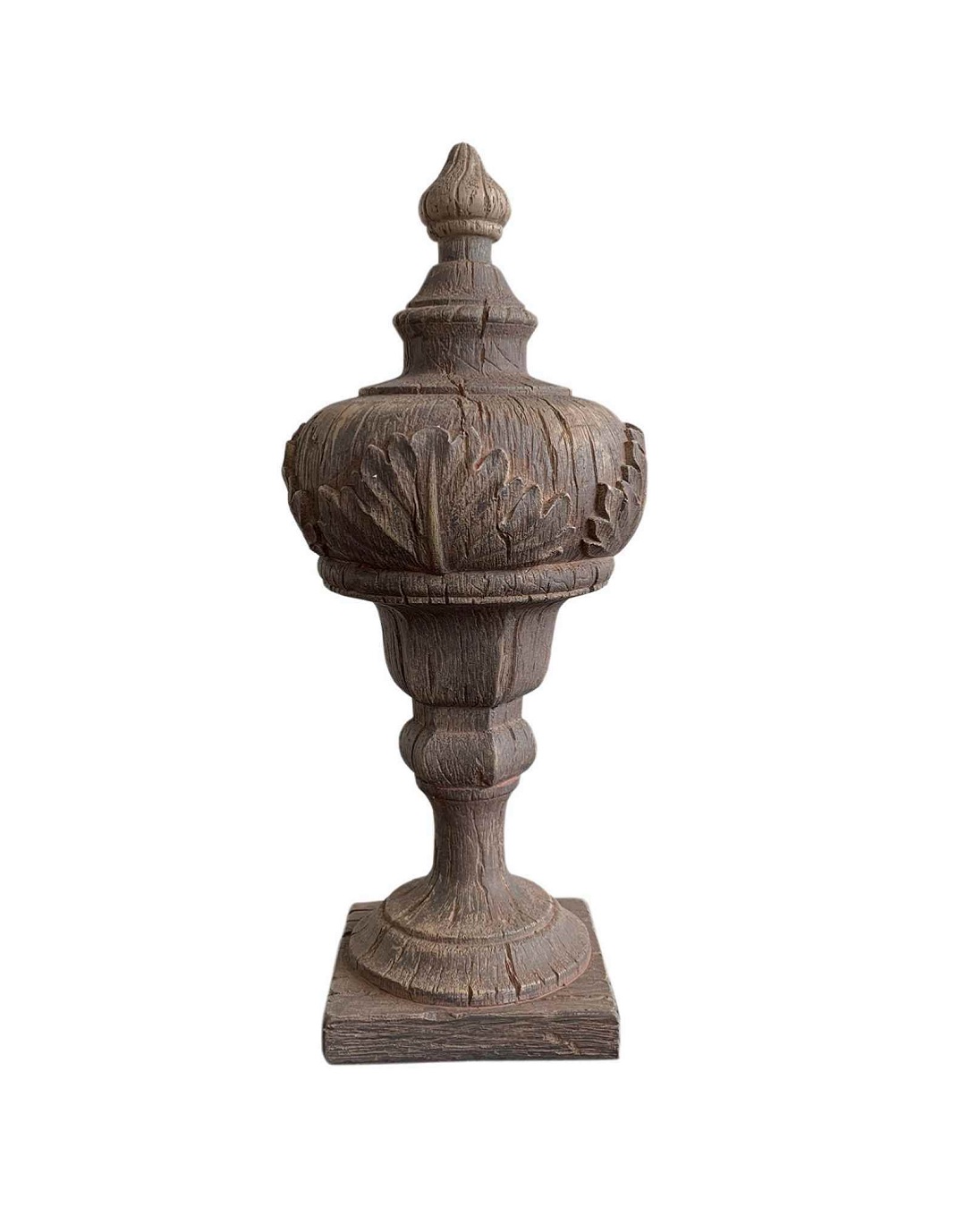 Architectural finial brown