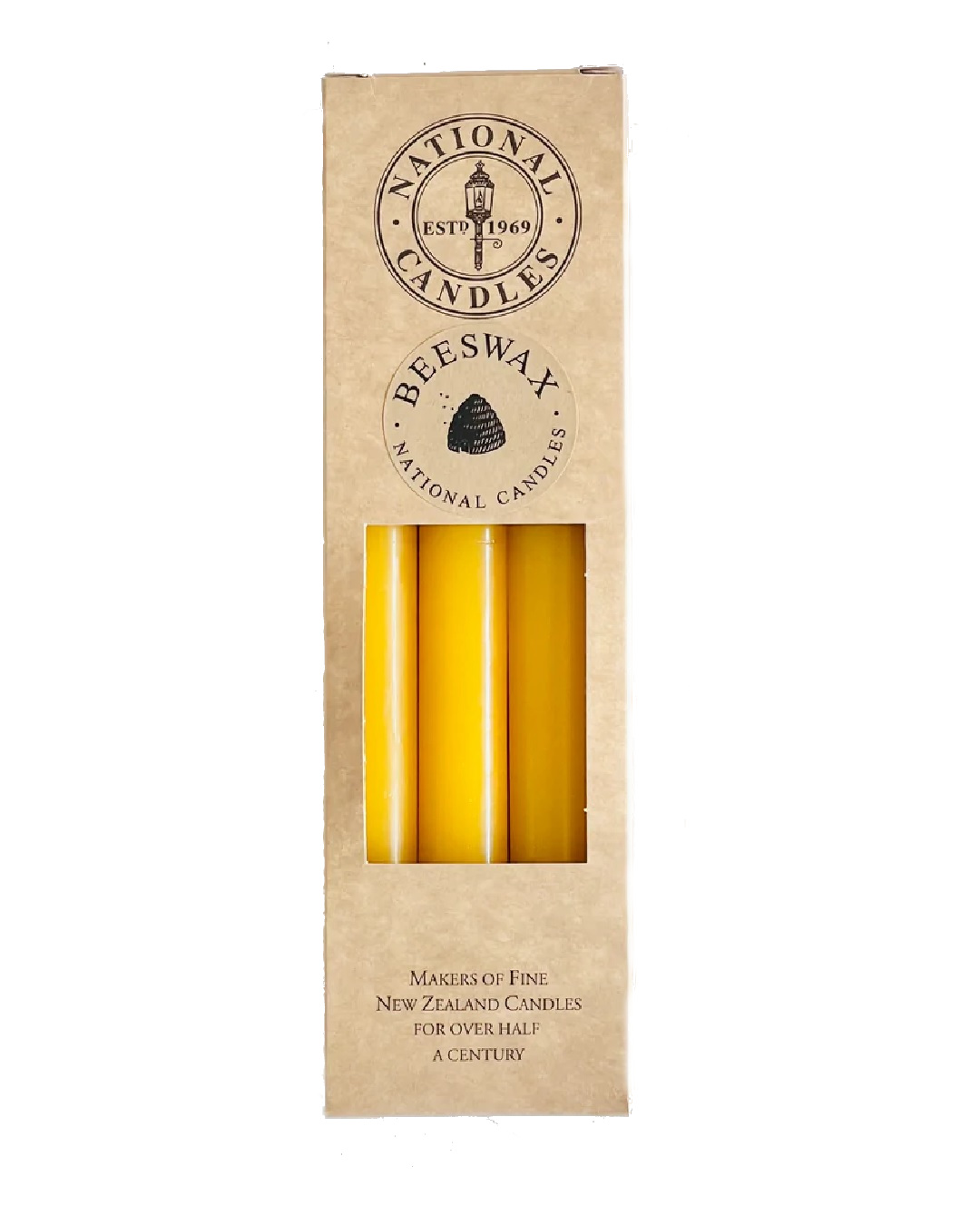 Beeswax candles 6 pack