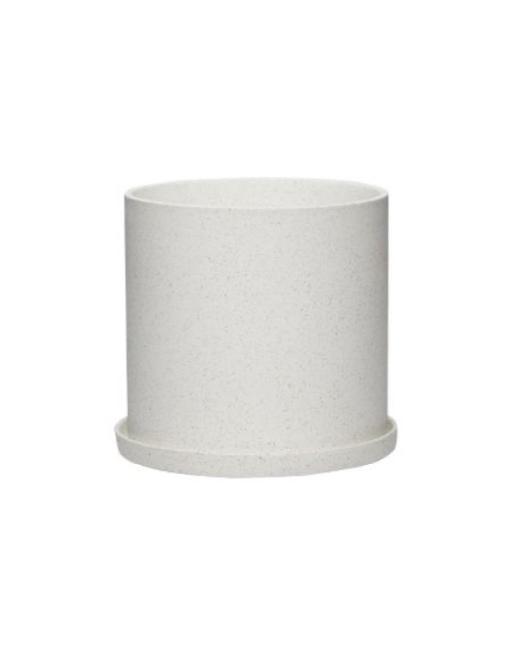 Medium blanc plant pot