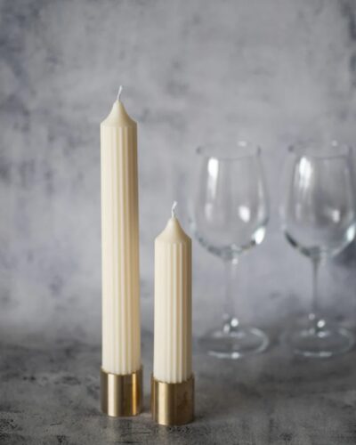 Brass candle holder