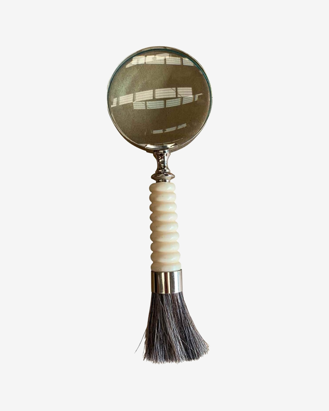 Brush Magnifier with Resin Handle