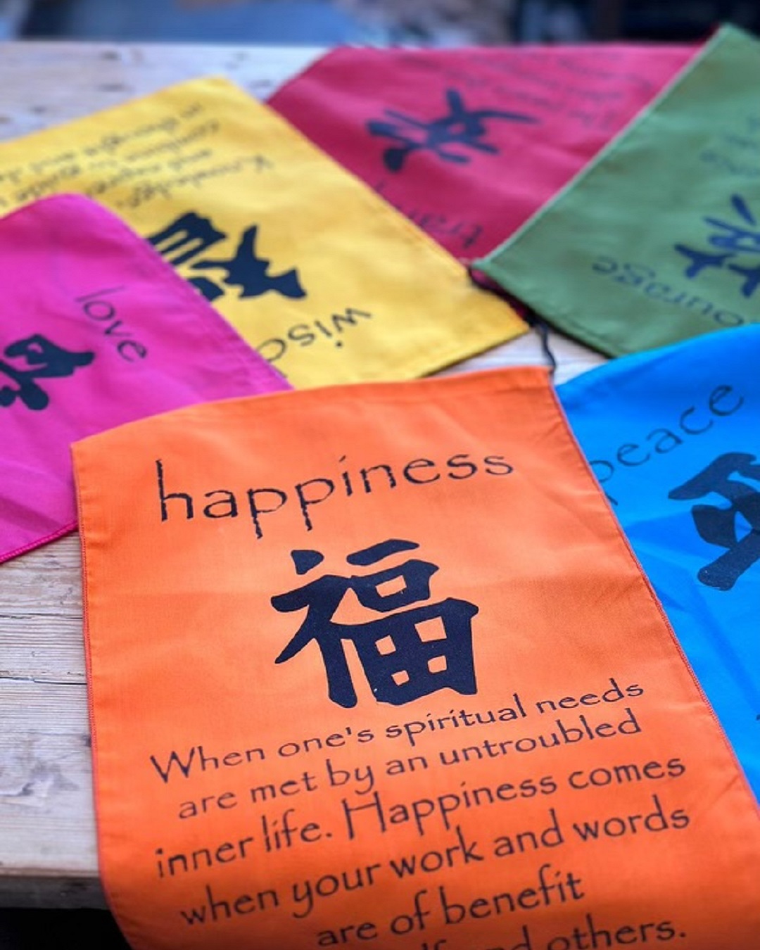 Happiness bunting