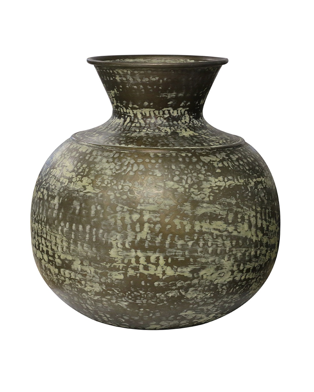 Catalonia large pot in antique finish