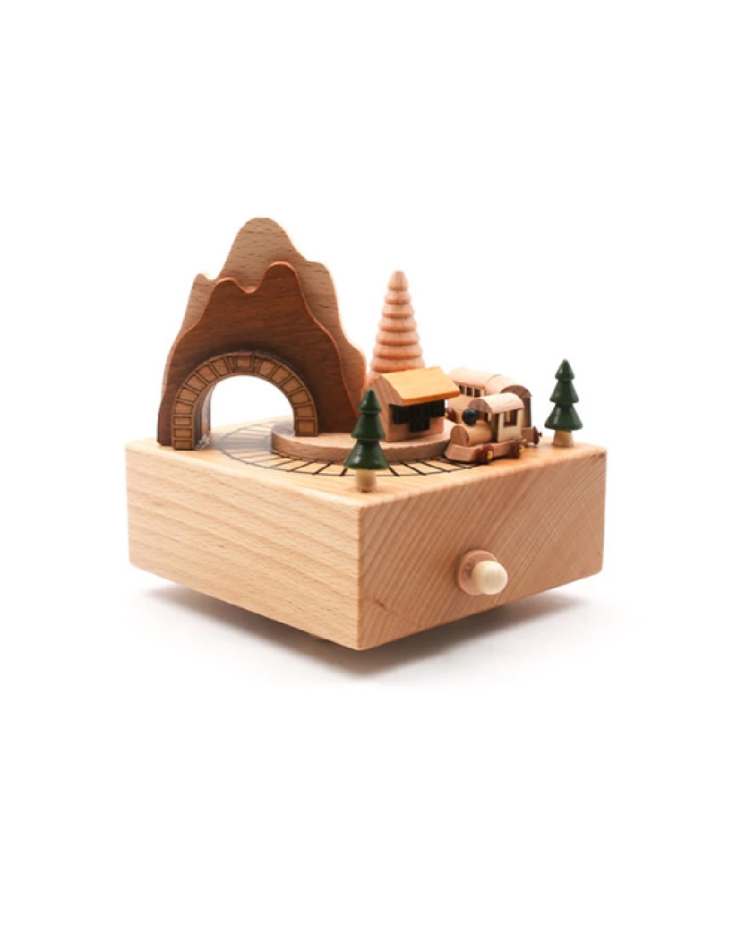 Cave train carosel