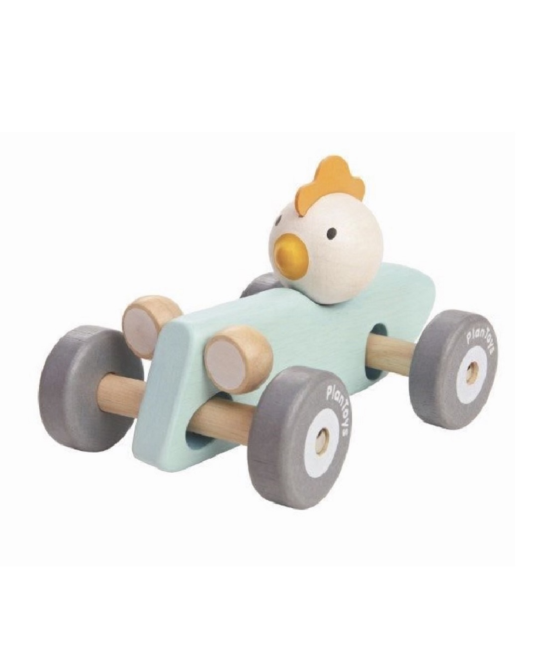 Chicken toy racing car