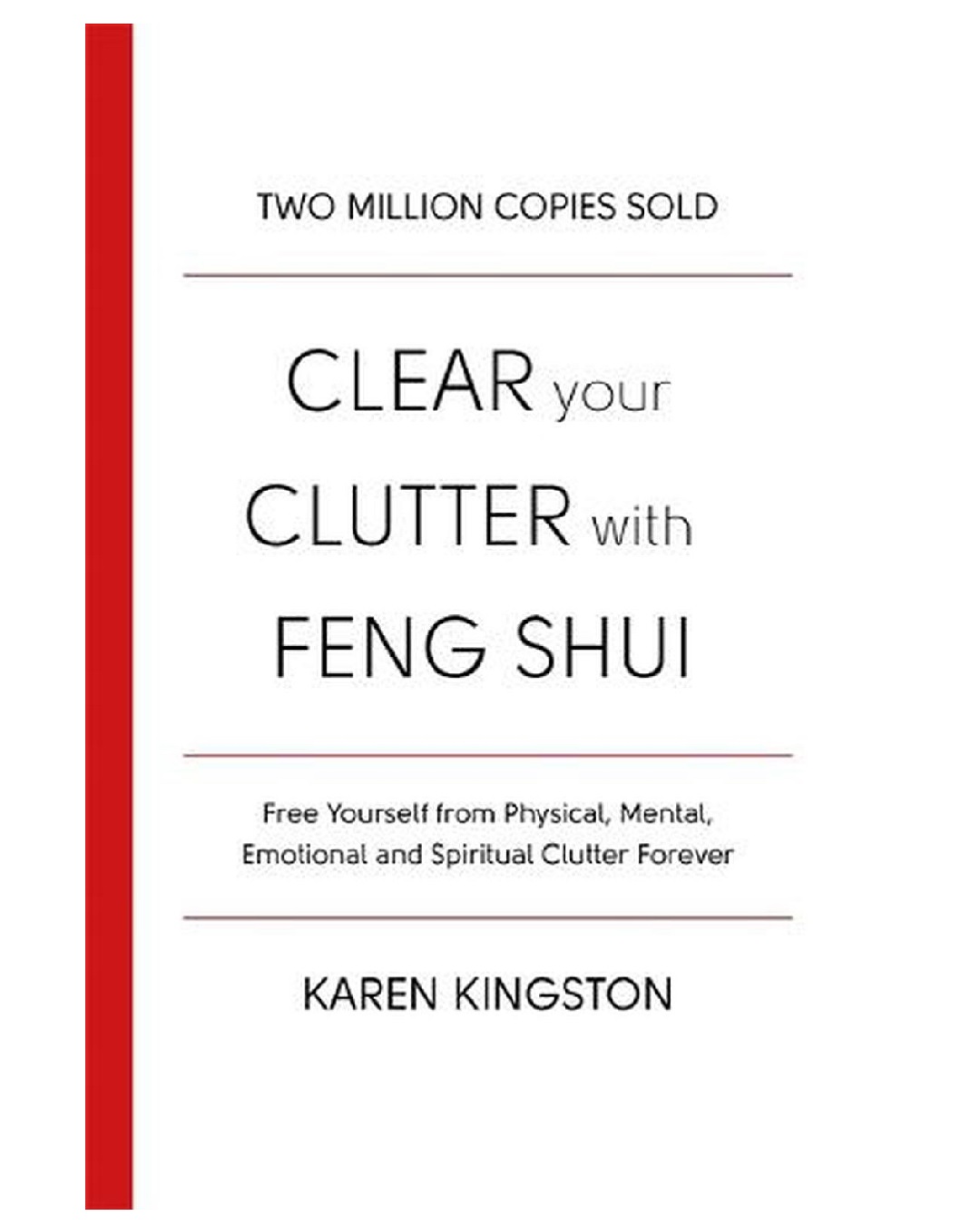 Clear your clutter with Feng Shui hardcover book