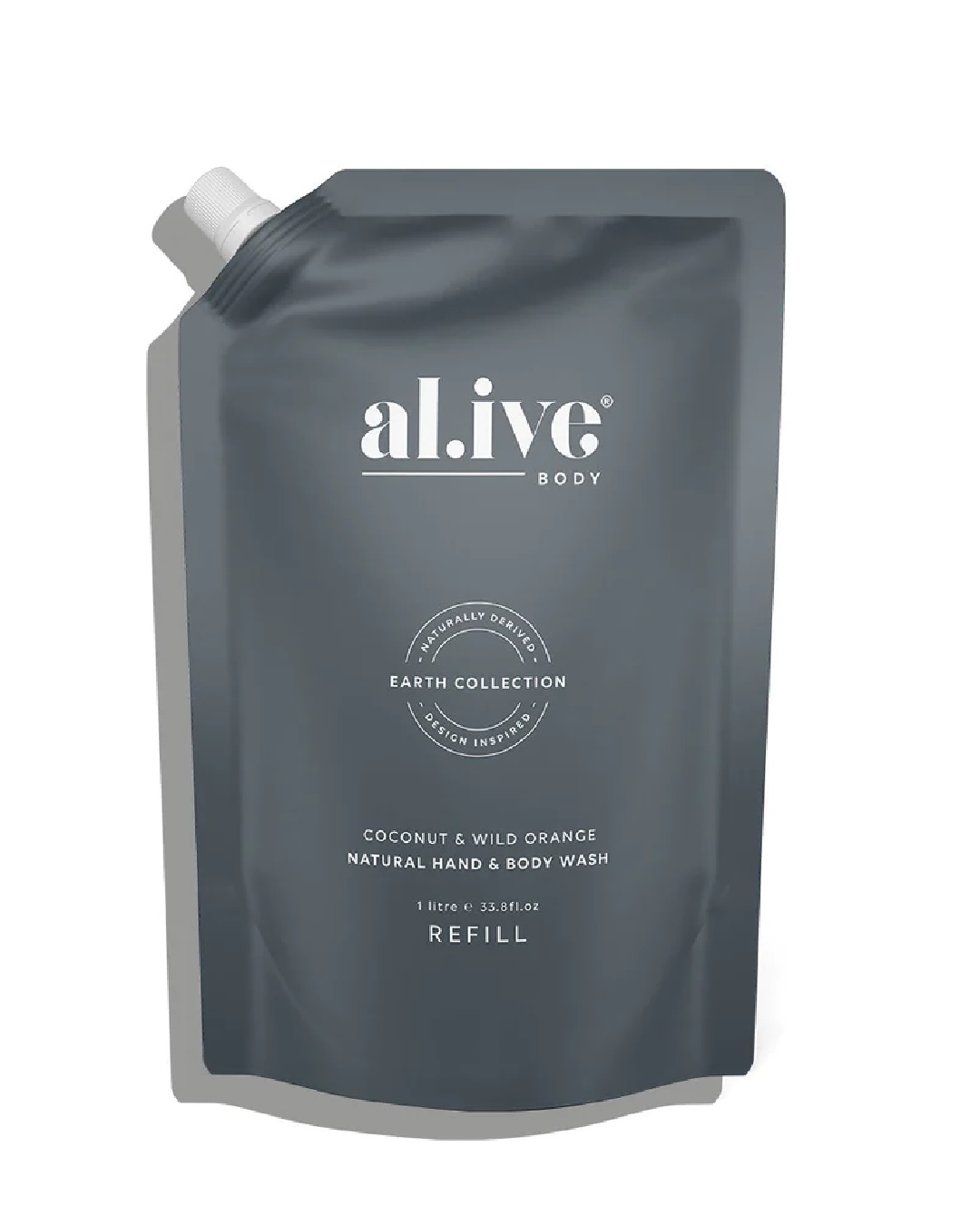 Coconut and wild orange al.ive body wash refill