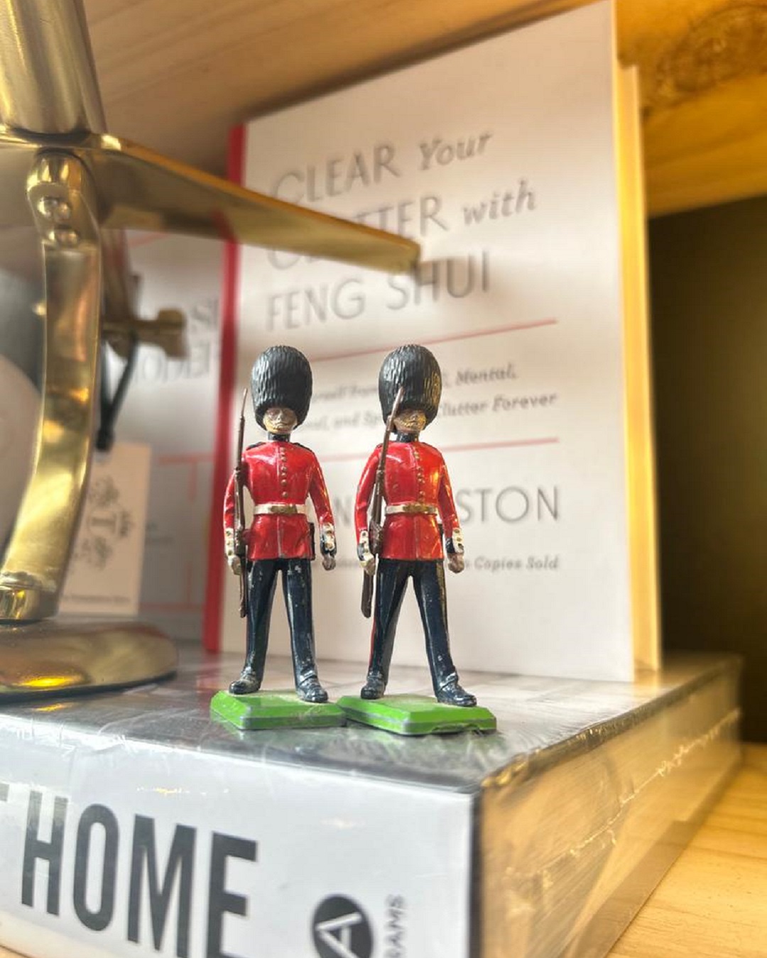 Britain lead toy soldiers on book