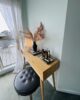 Wooden Console with Two Drawers