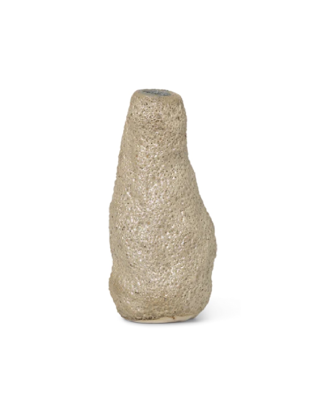 Coral metallic vulca vase mini