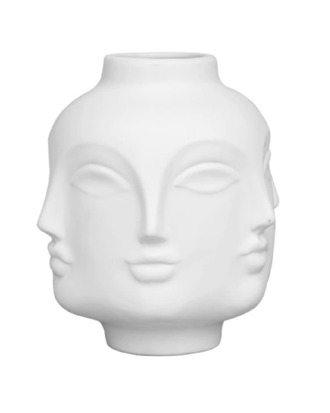 Creative face vase