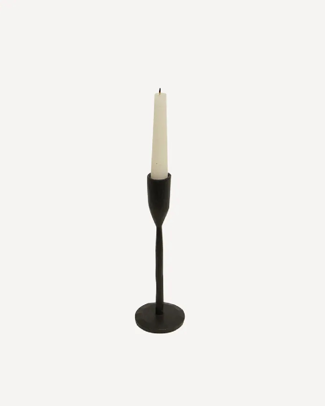 Dax Black Candle Holder Small