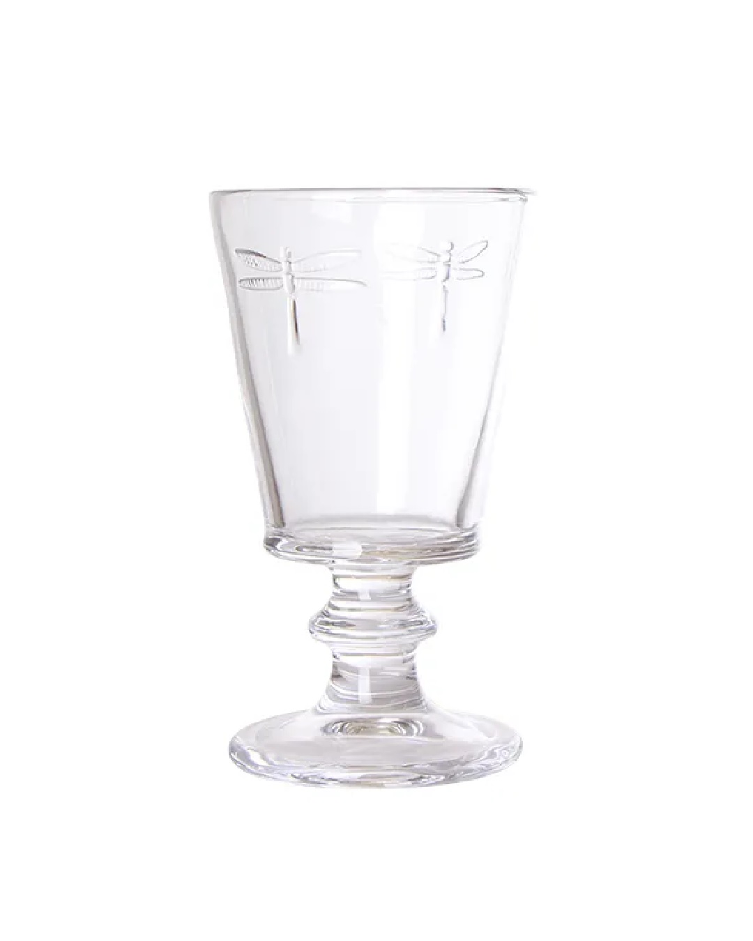 Dragonfly wine goblet