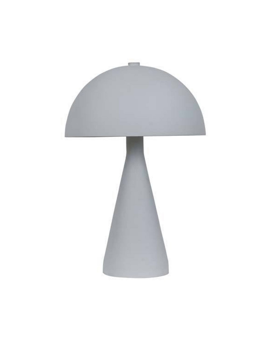 Easton dome table lamp grey