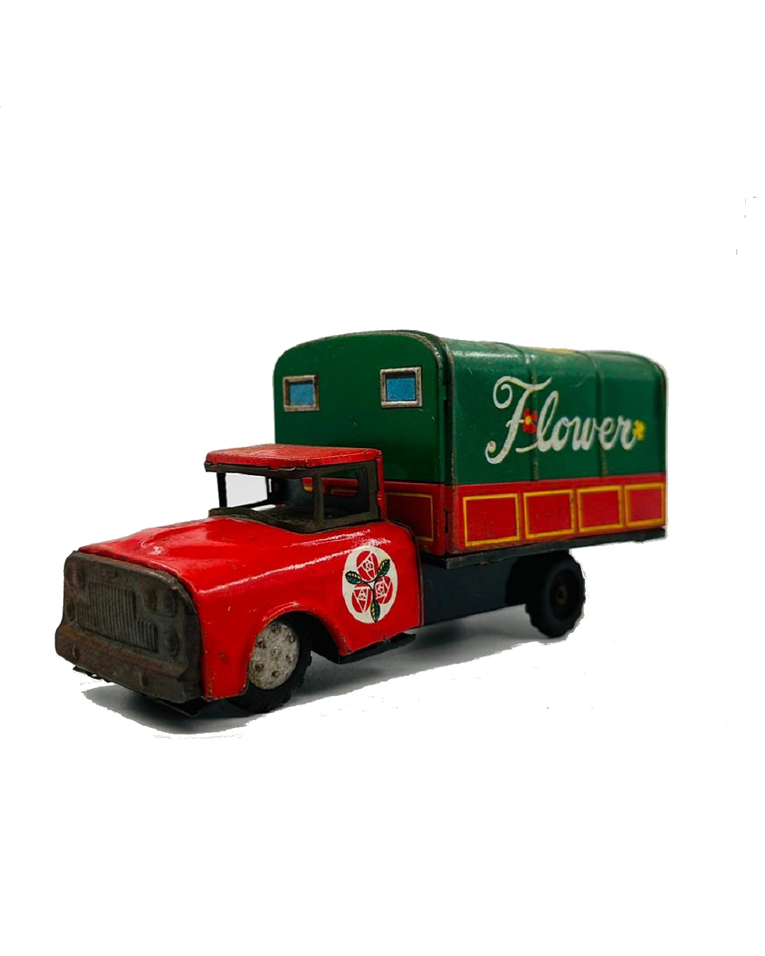 Flower vintage truck