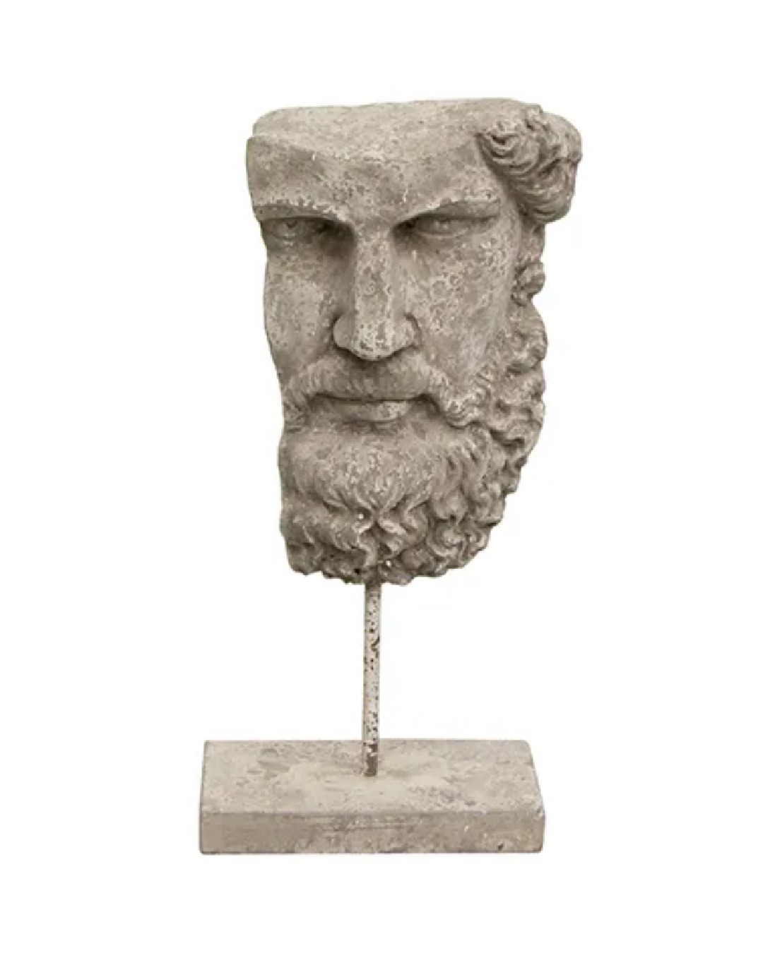 Francis head on stand