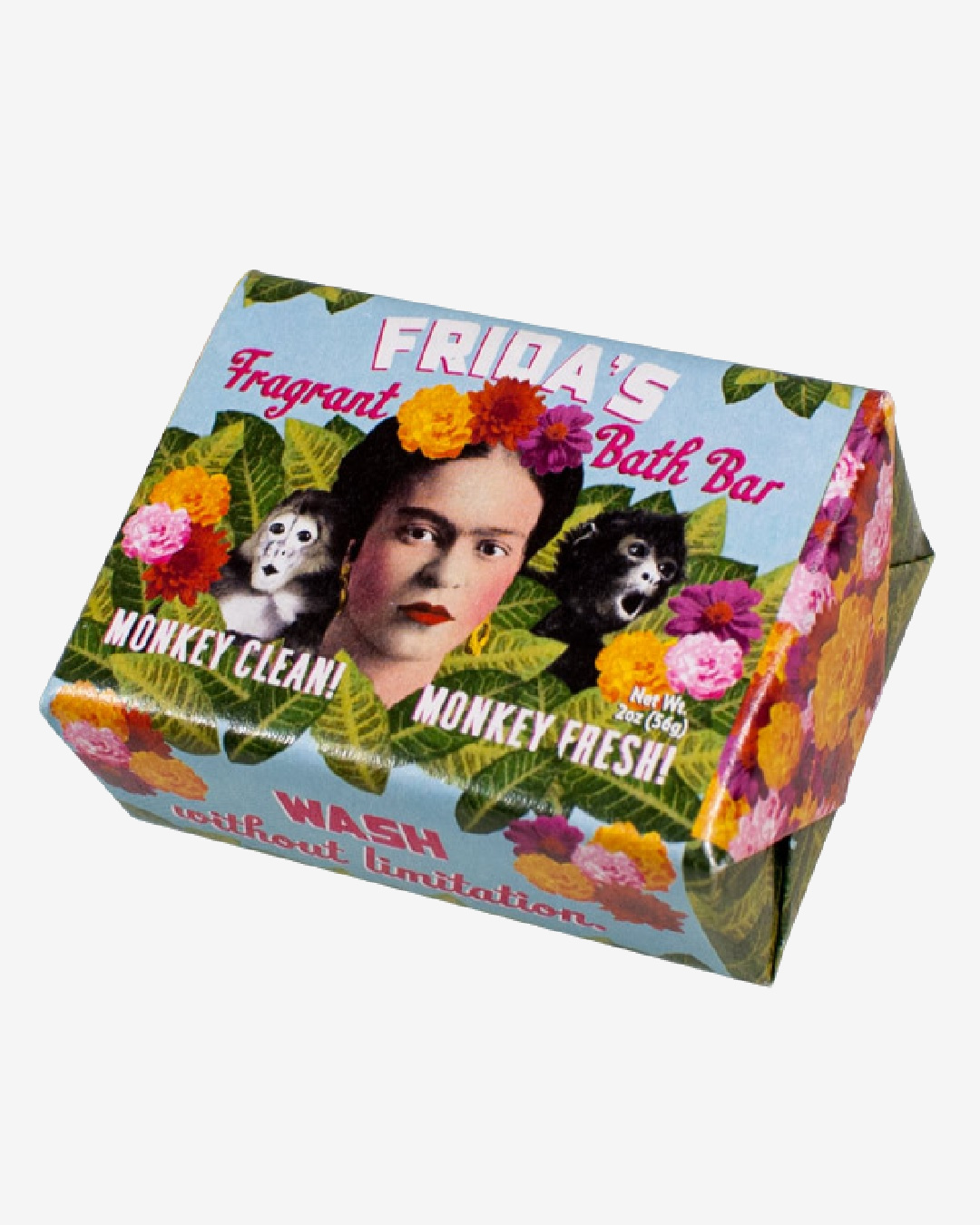 Frida artist and flower soap