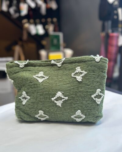 Green Travel or Cosmetic Bag