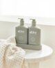 Al.ive Body Wash and Lotion Duo Green Pepper & Lotus Colour Muted Olive