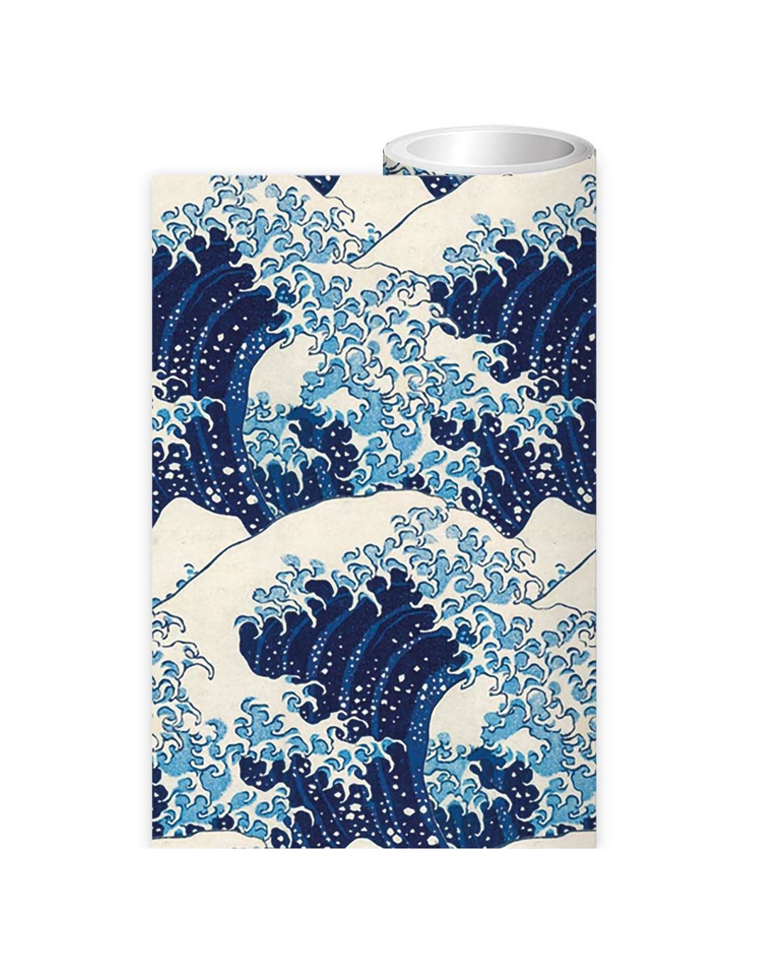 Wave roll wrapping paper