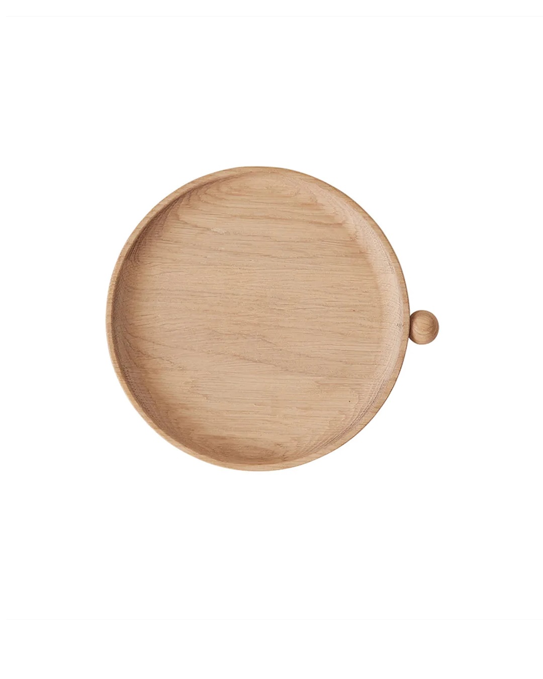 Inka wooden round tray