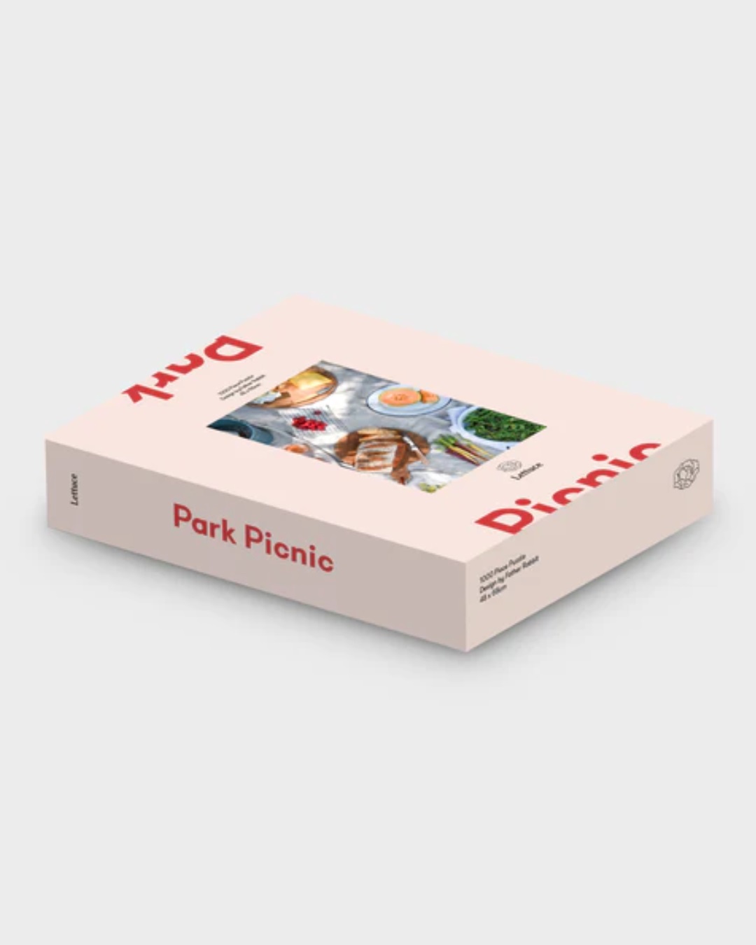 Picnic park puzzle in box