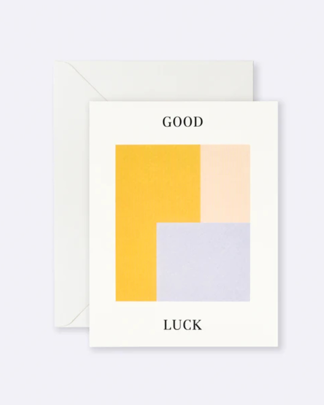 Cubic good luck card