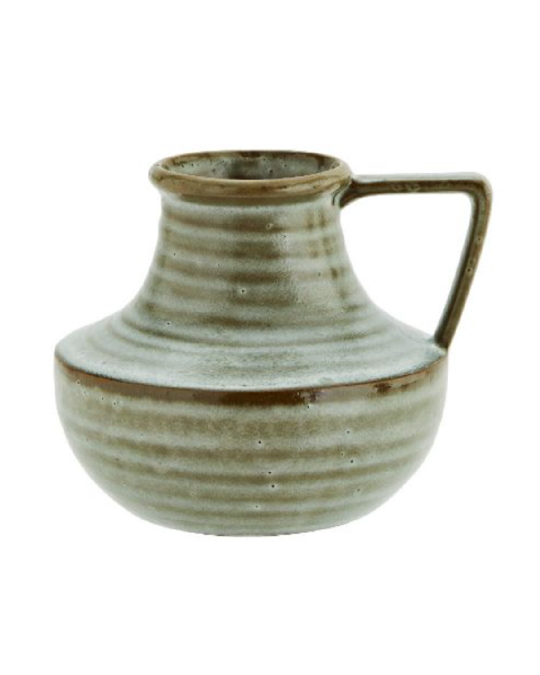 Lichen stoneware vase