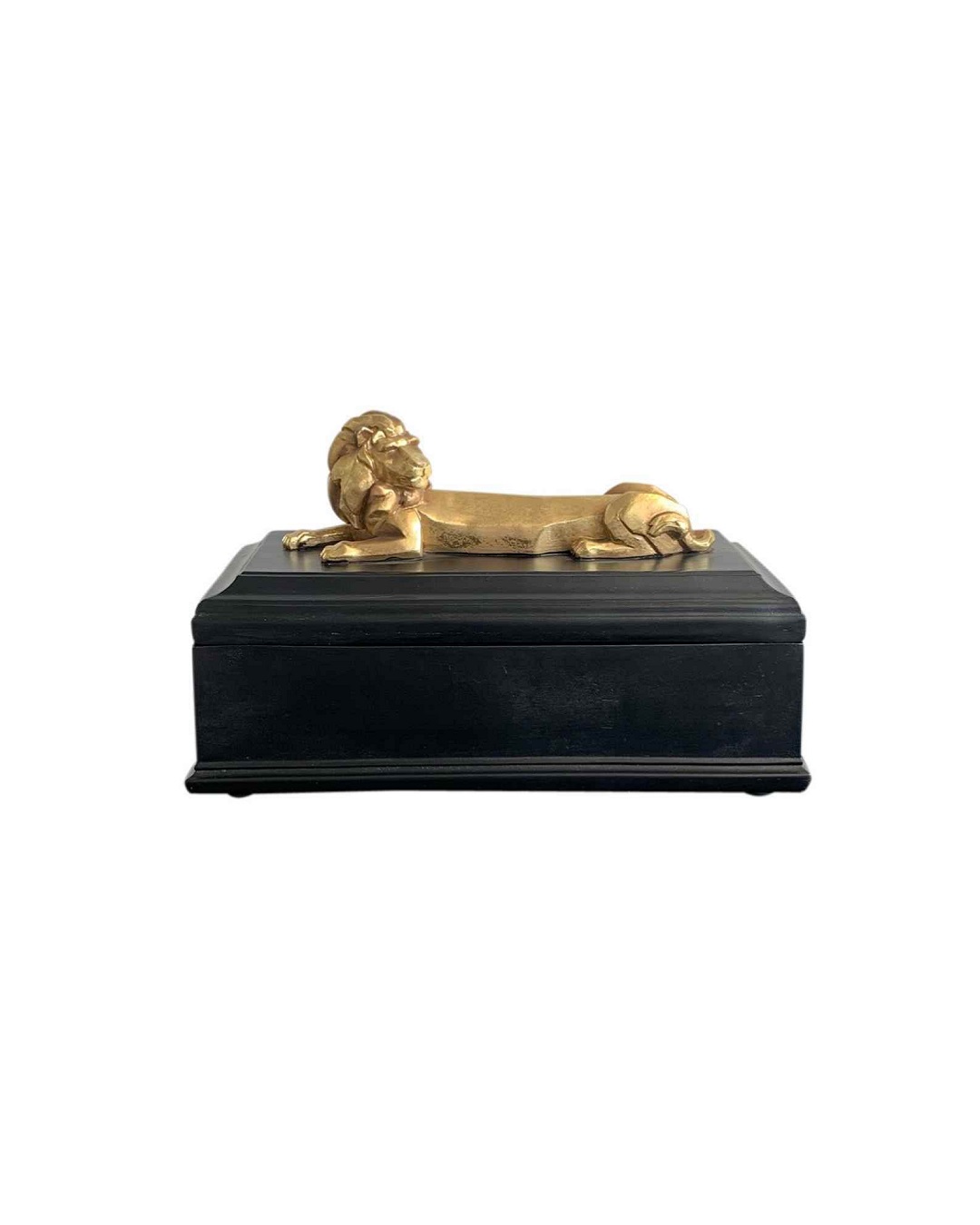 Luxe lion storage box