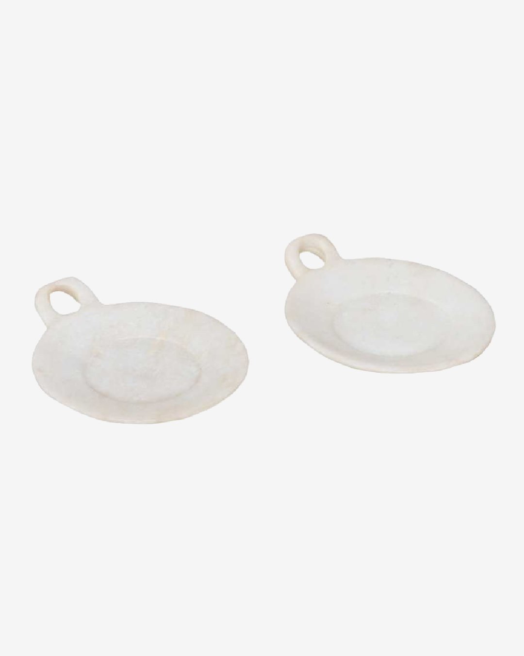 Marble dishes with handles
