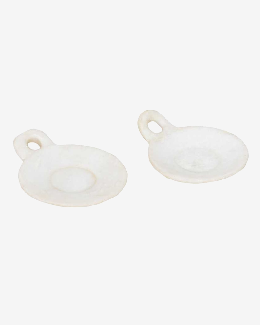 Marble dishes with handles