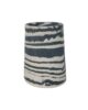 Mini black and white vase