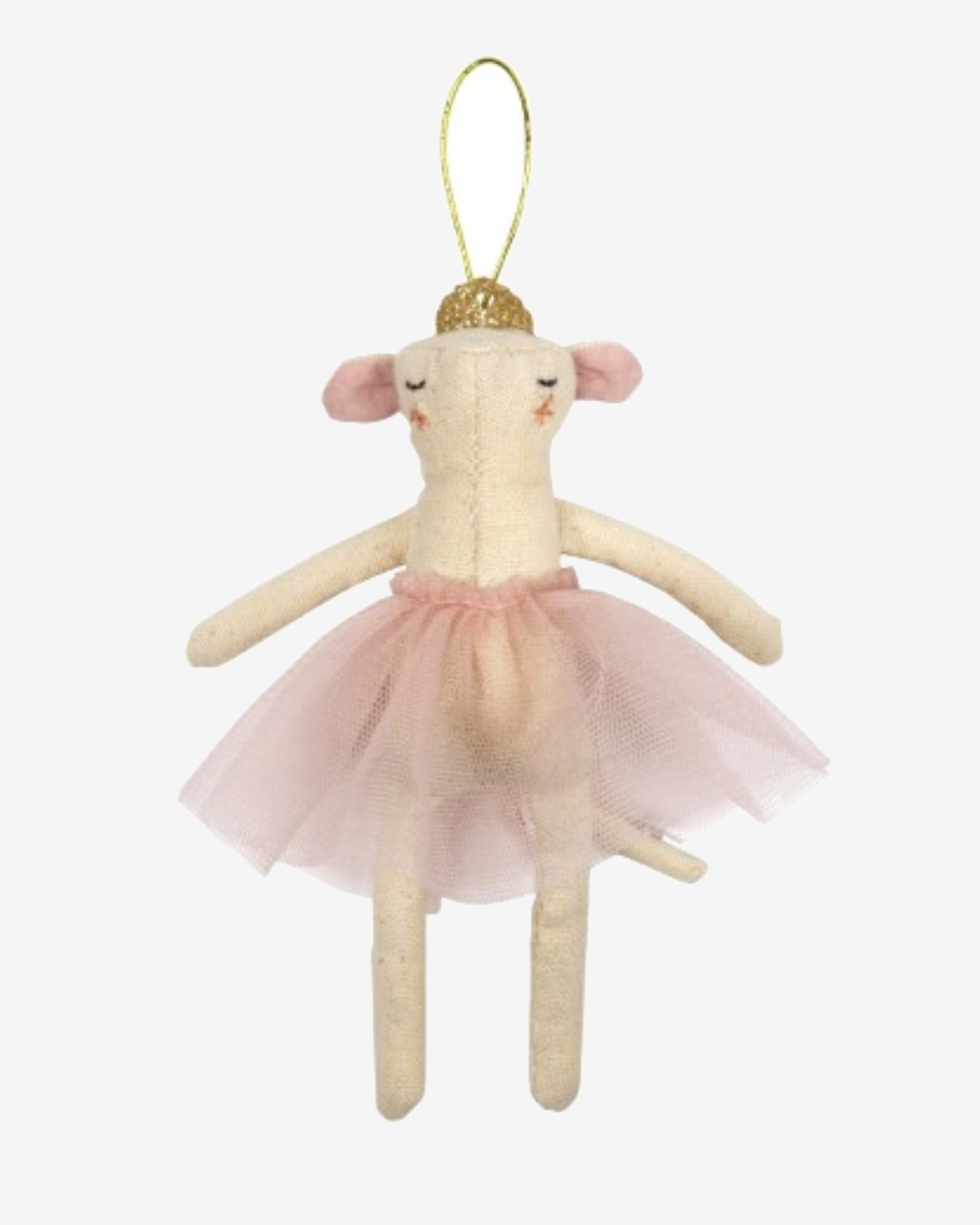 Mouse tree with pink tutu decoration