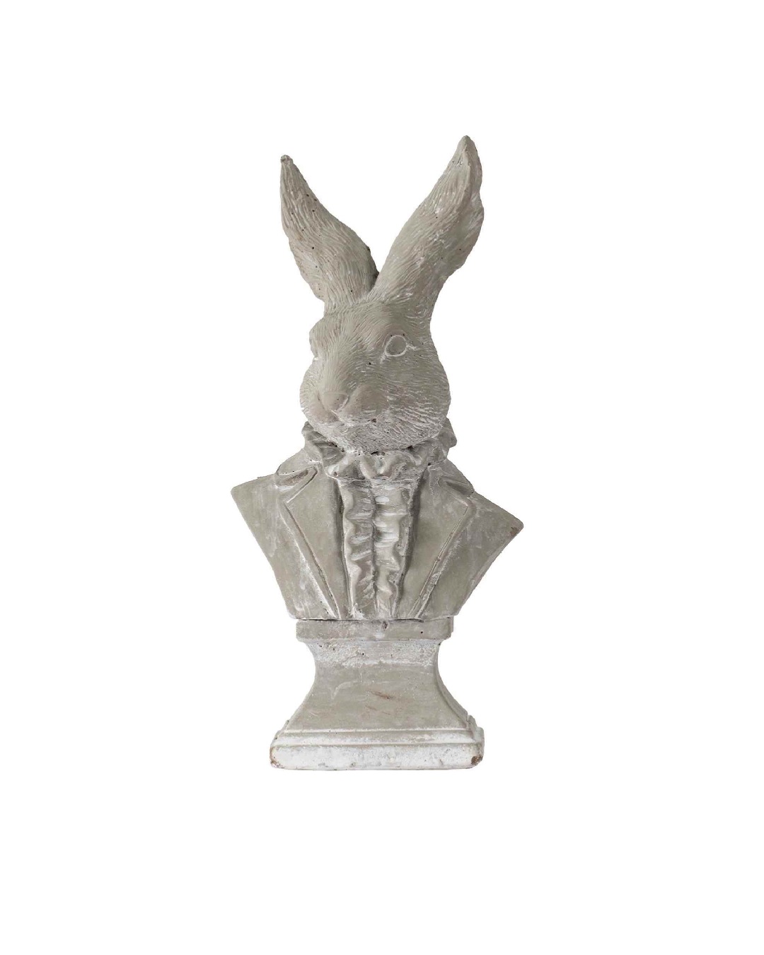 Mr Rabbit in a suit statue