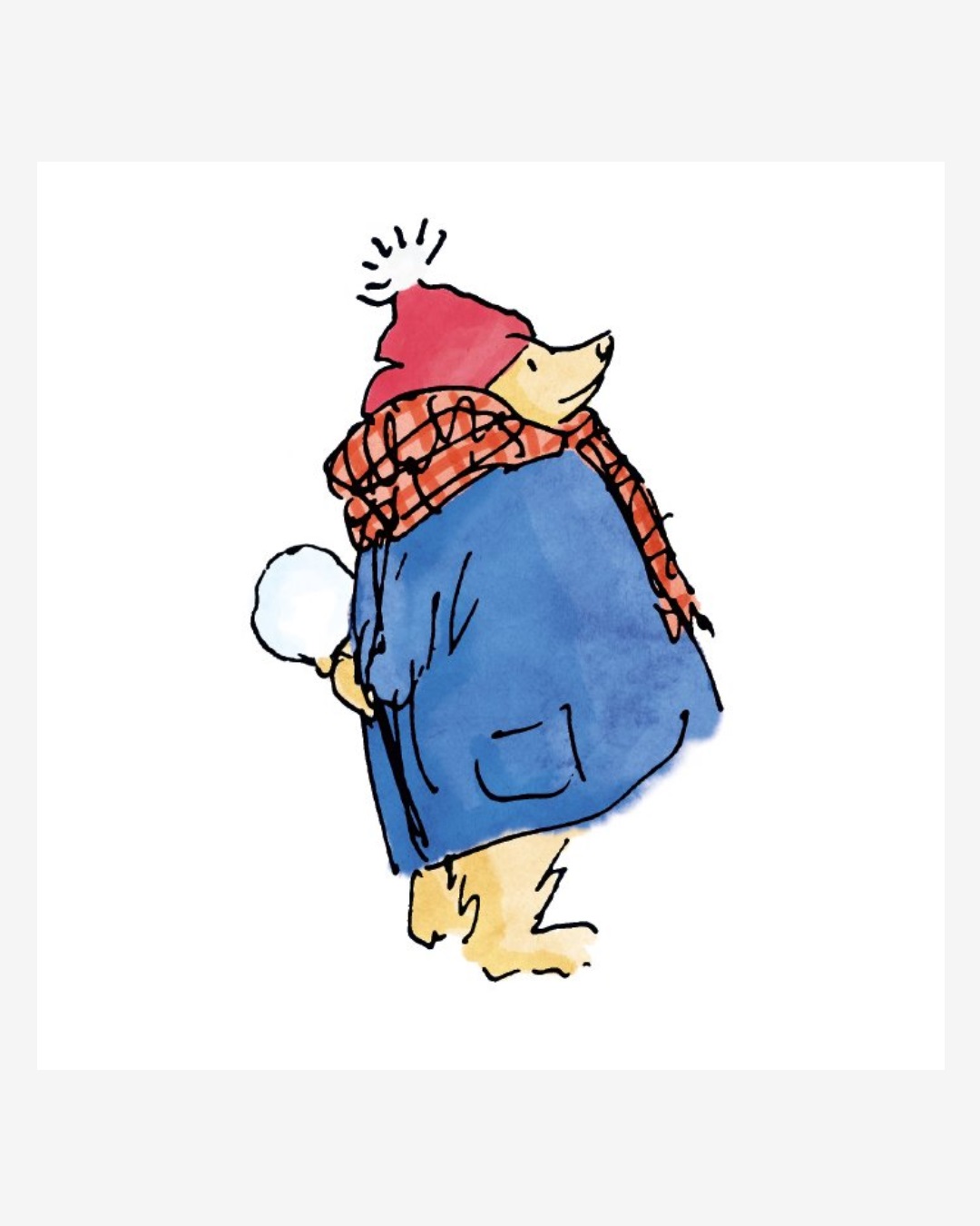 Paddington bear card