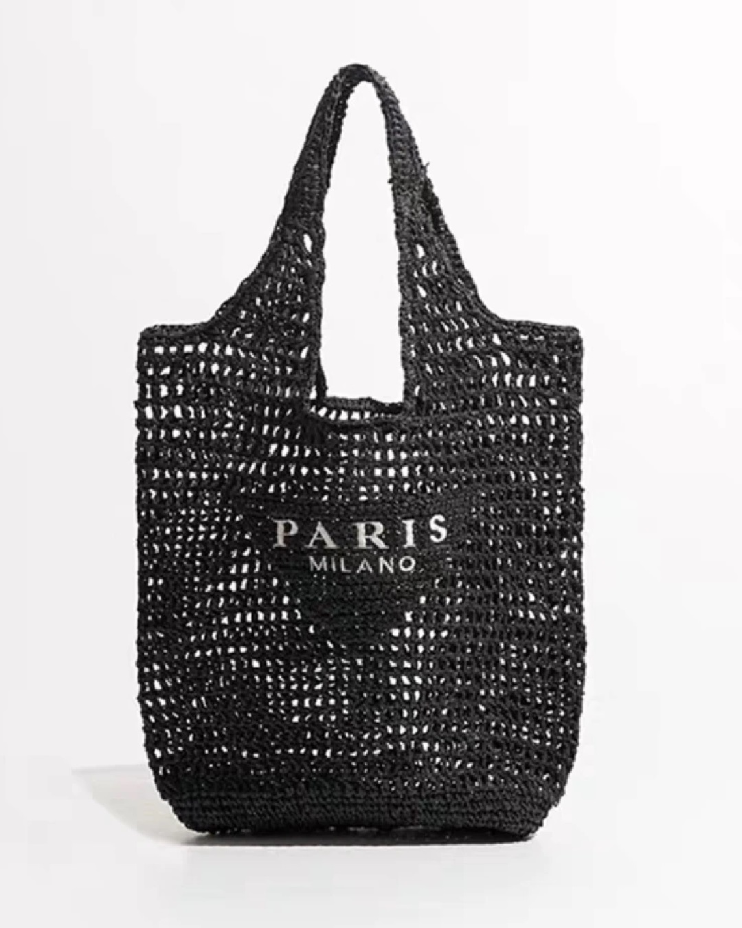 Paris tote bag in black