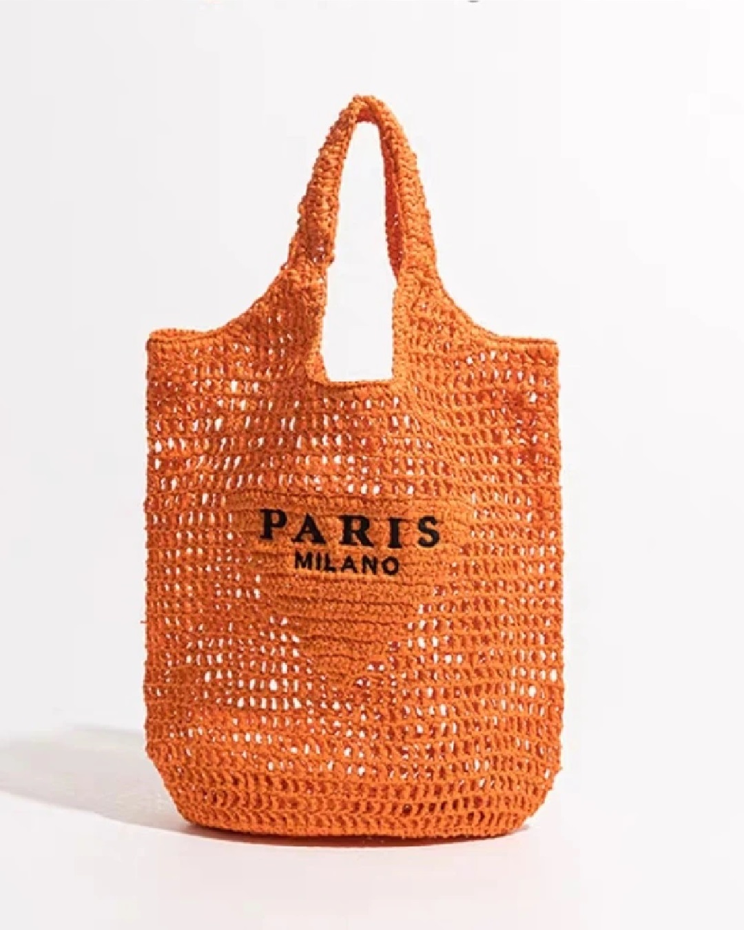 Paris tote bag in orange