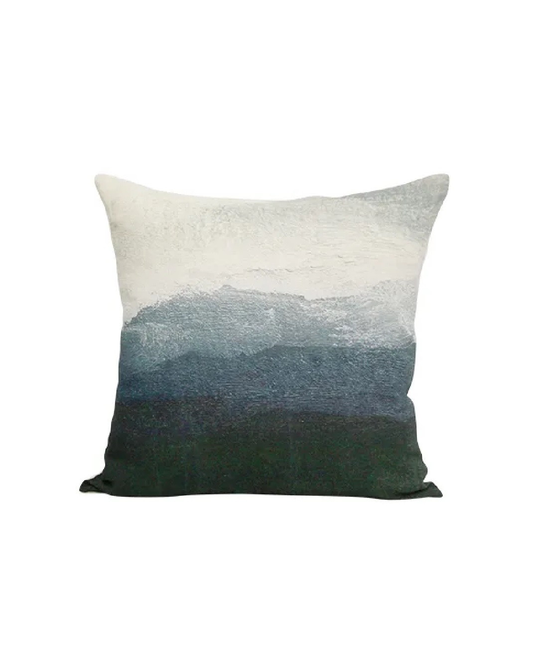 Pastural landscape square cushion