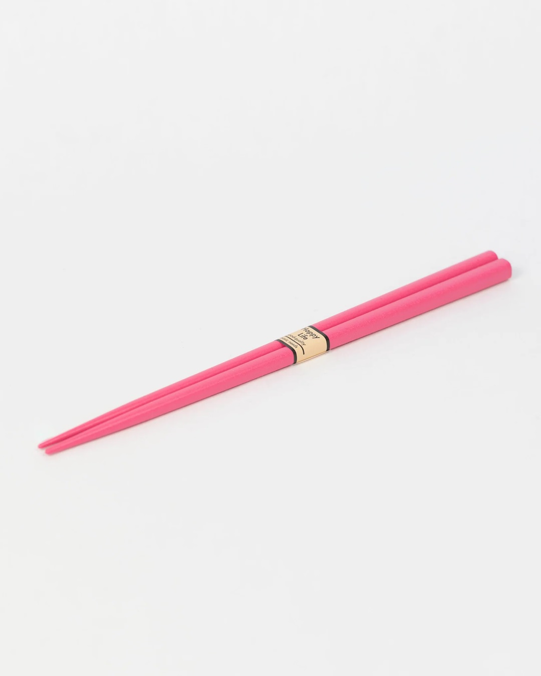 pink chopsticks