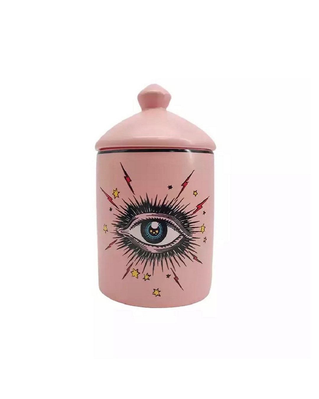 Pink eye jar