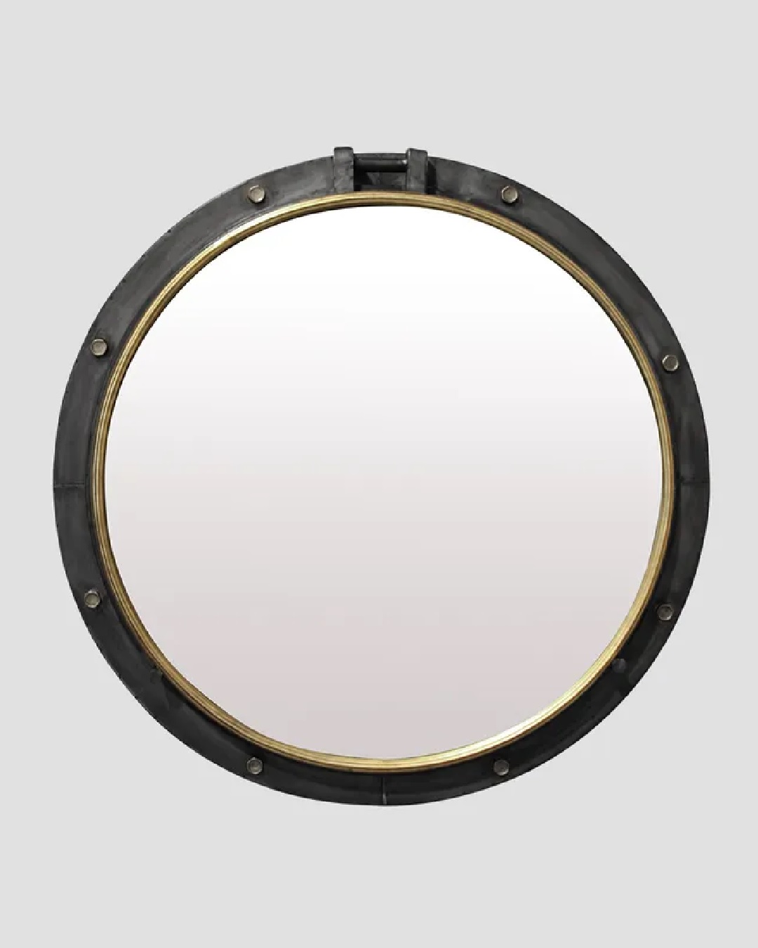 Port hole mirror round