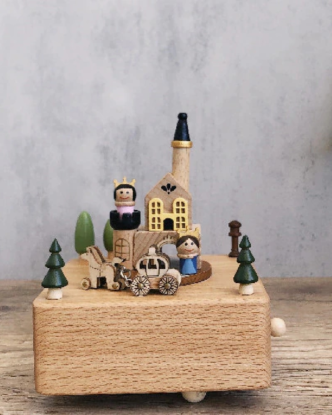 Princess castle music box