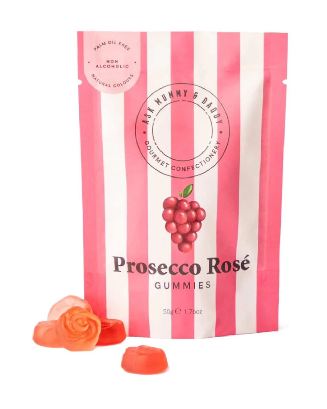 Prosecco rose gummies