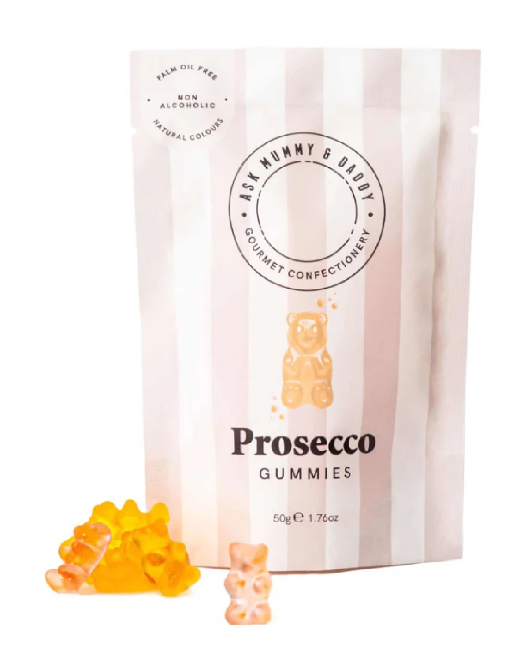 Prosecco gummy bears