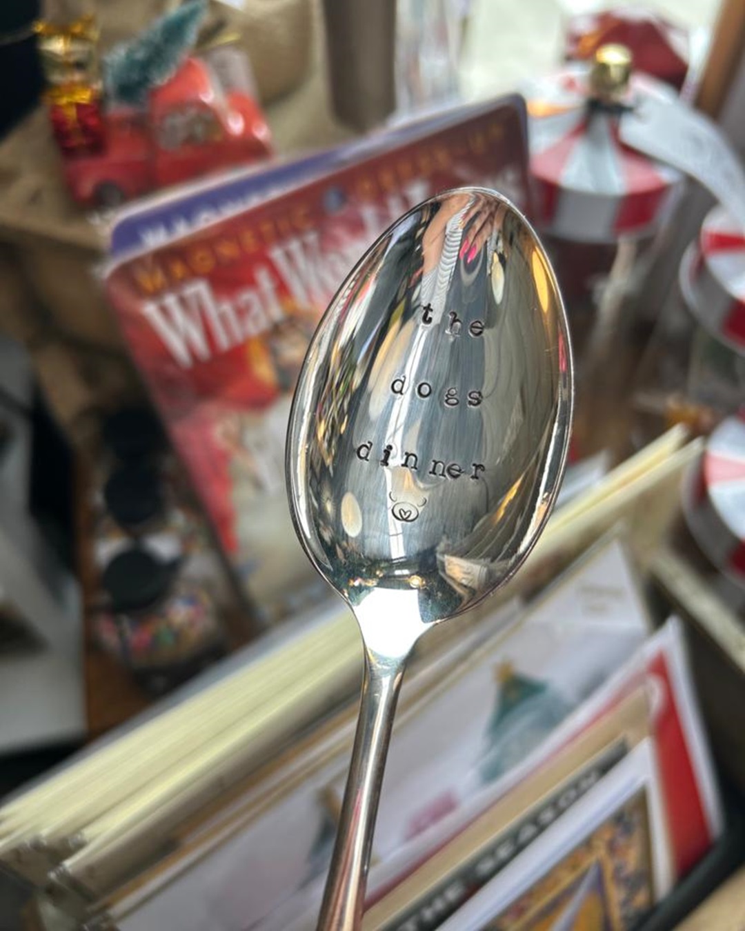 Vintage Silver Spoons Hand Stamped with Funny Quotes