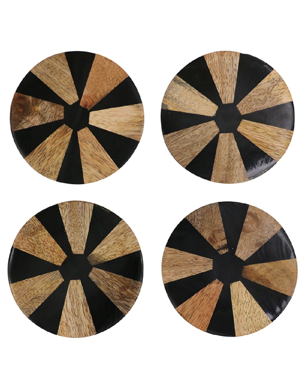 Soho horn and wood coasters